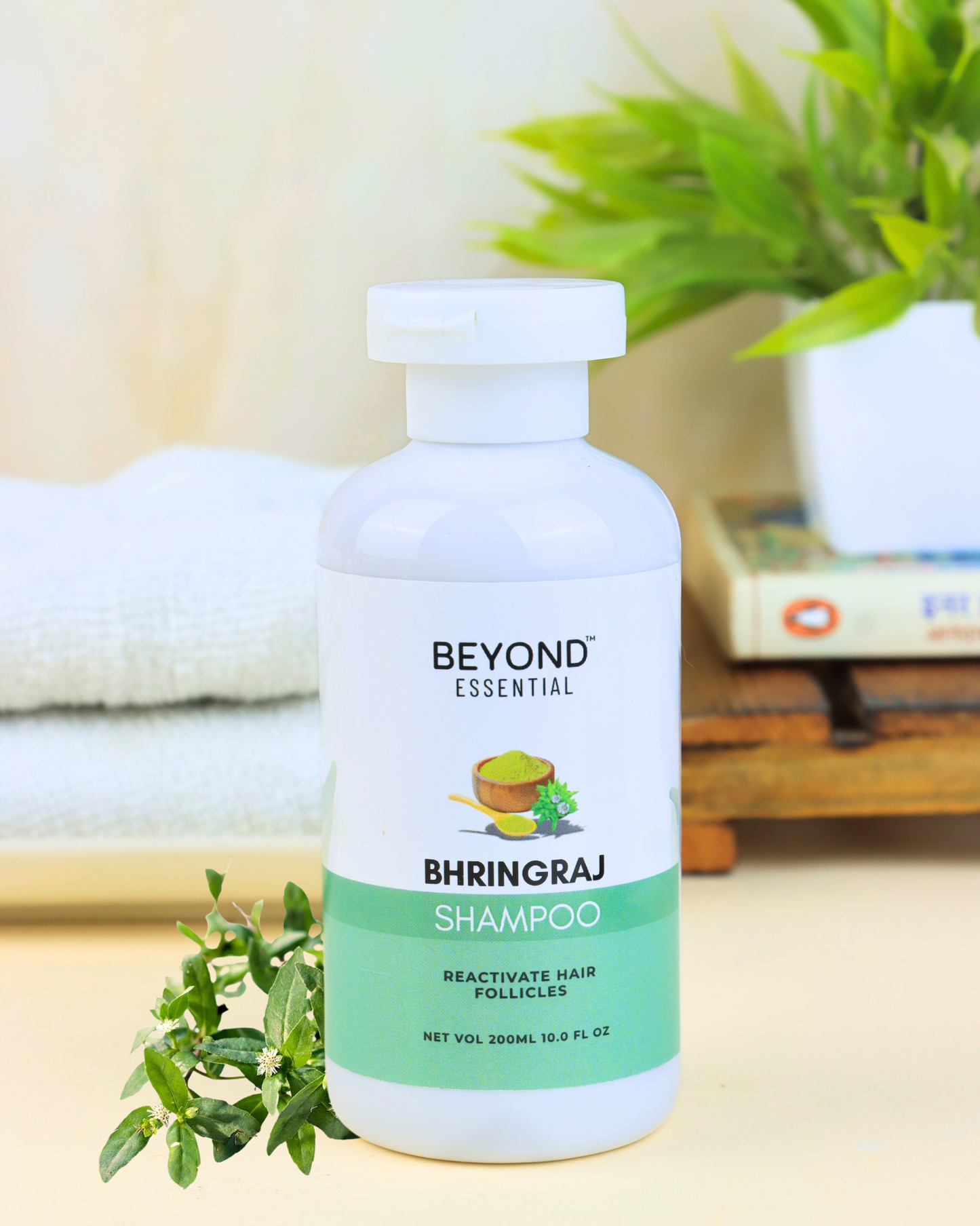 Bhringraj Shampoo - Reactivate Hair Folliciles