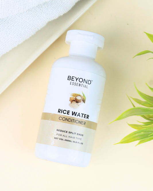Rice Water Conditioner : Reduce Split Ends