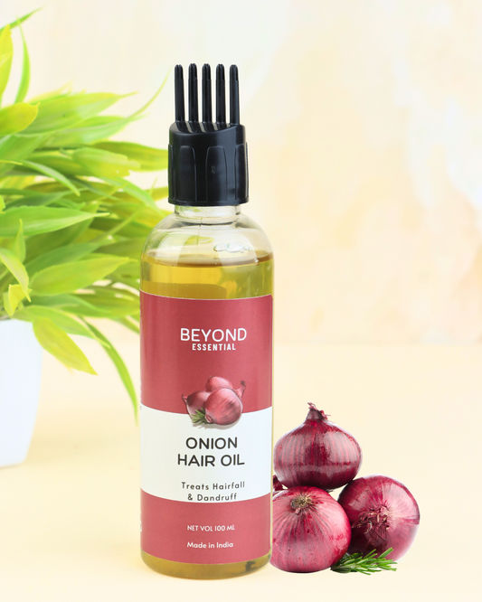 Onion Hair Oil Treats Hairfall & Dandruff