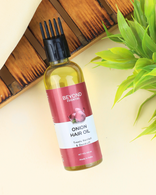 Onion Hair Oil : Treats Hairfall & Dandruff
