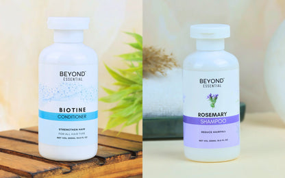 Rosemary Shampoo + Biotine Conditioner