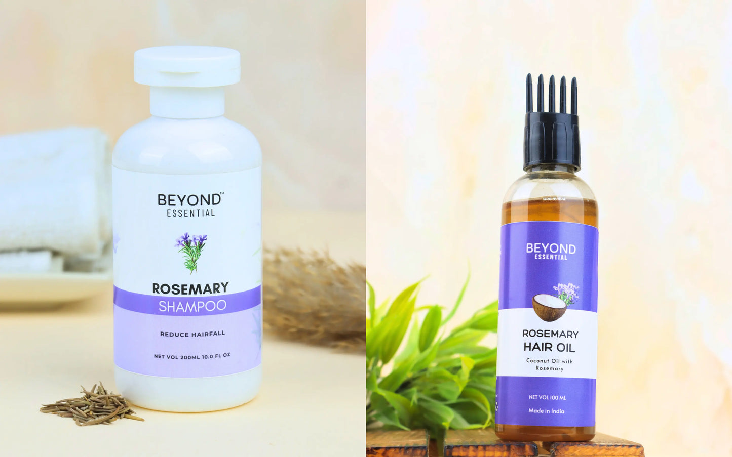Rosemary Shampoo and Hair oil